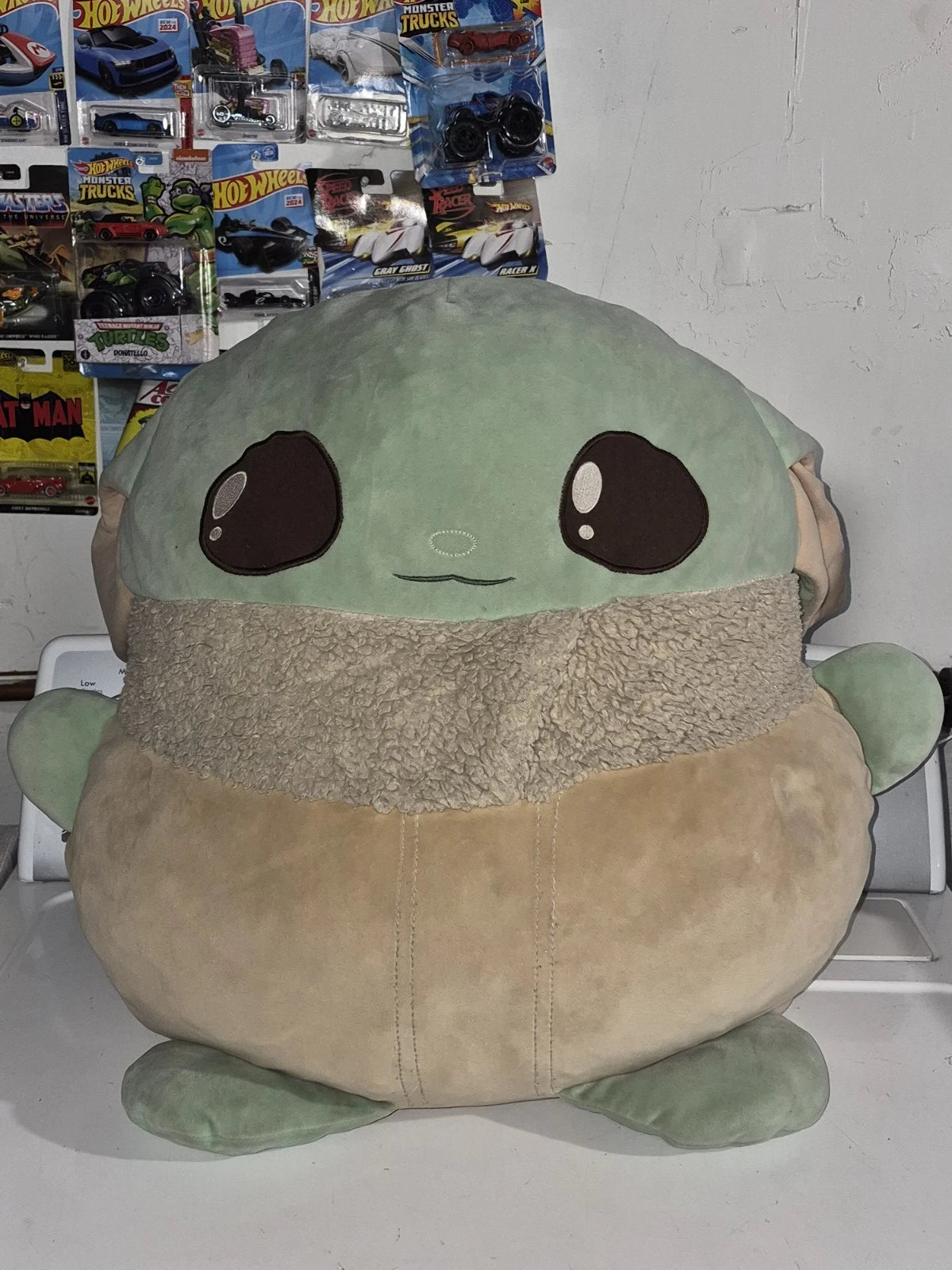 GROGU 20" Jumbo Star Wars Cuutopia by Mattel Plush Toy Baby Yoda Mandalorian