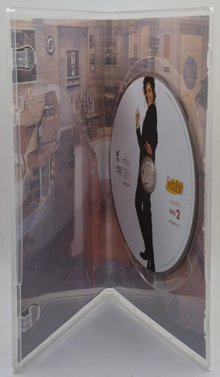 Seinfeld Complete Vol#1&2 SEASON #1-3 (DVD, 2004, 8-Disc Set)(Tested Works)