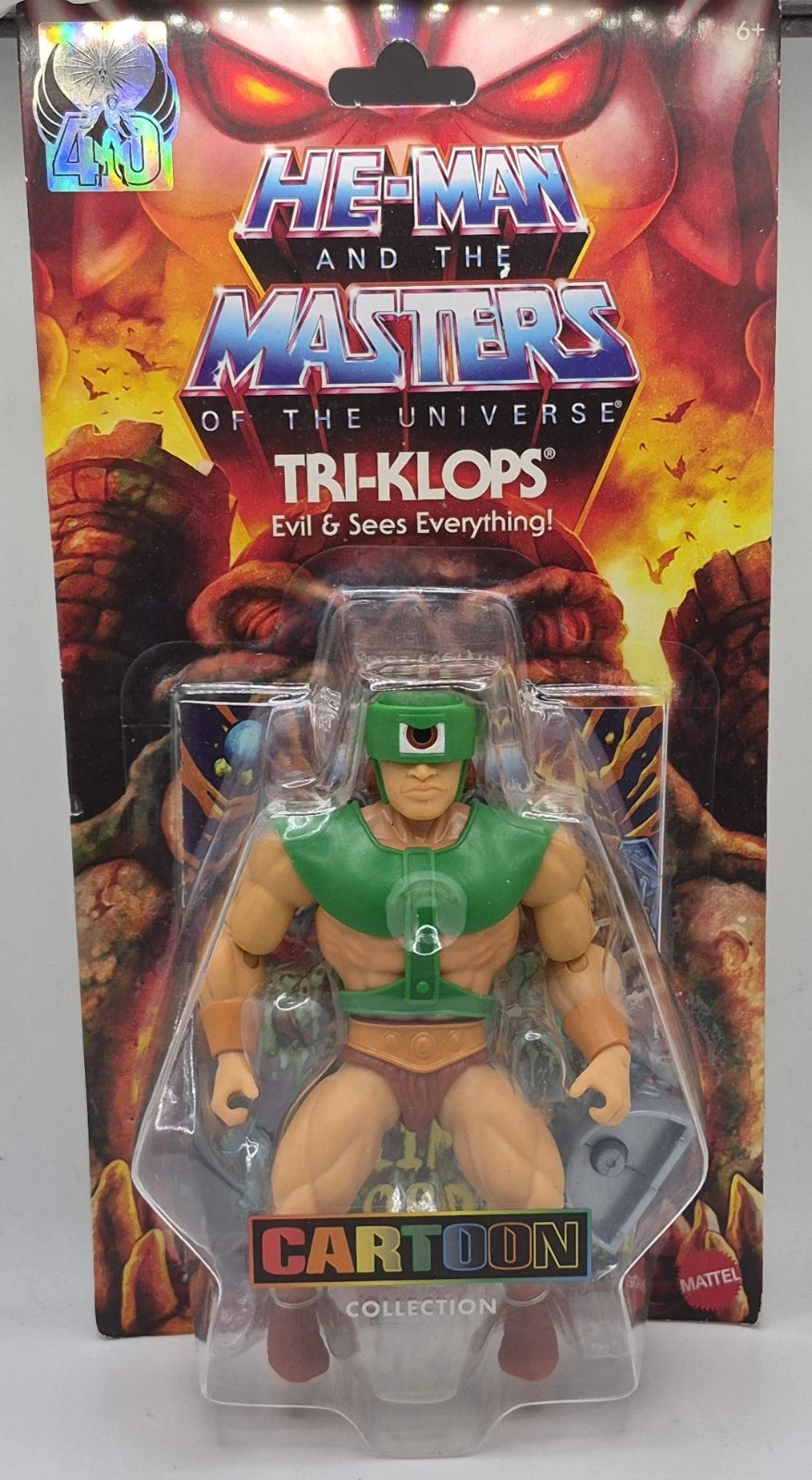 Masters of The Universe Origins Cartoon Collection Action Figure Tri-Klops