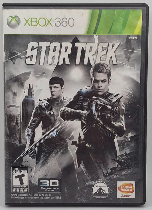 Star Trek (Microsoft Xbox 360, 2013)(TESTED WORKS)