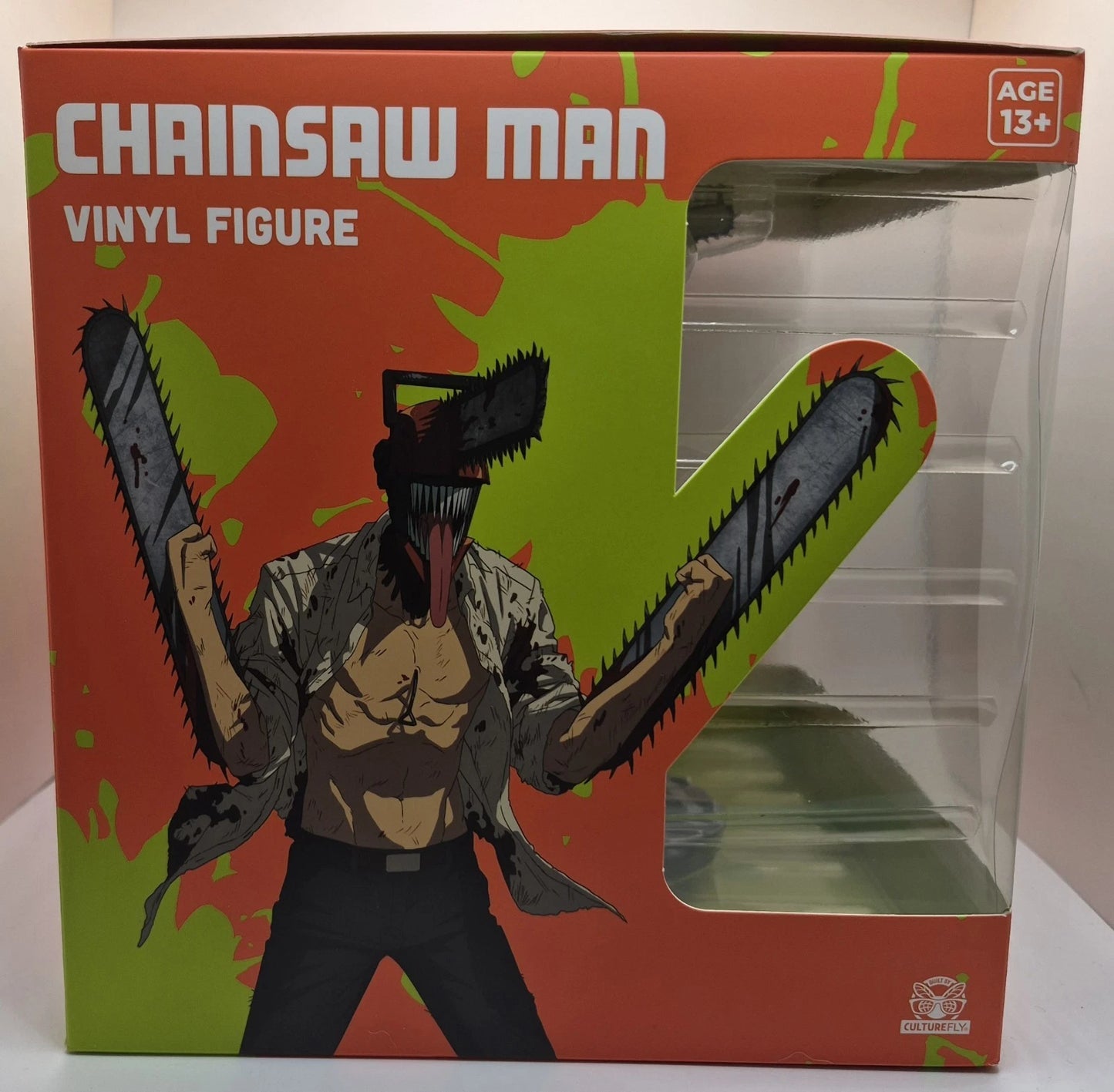 CultureFly Chainsaw Man Denji Vinyl Figure 6in Crunchyroll Anime New Sealed