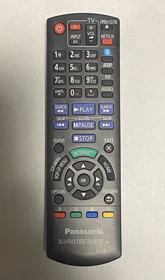Genuine Universal Panasonic Remote Control for Blu-Ray Disc Player TESTED