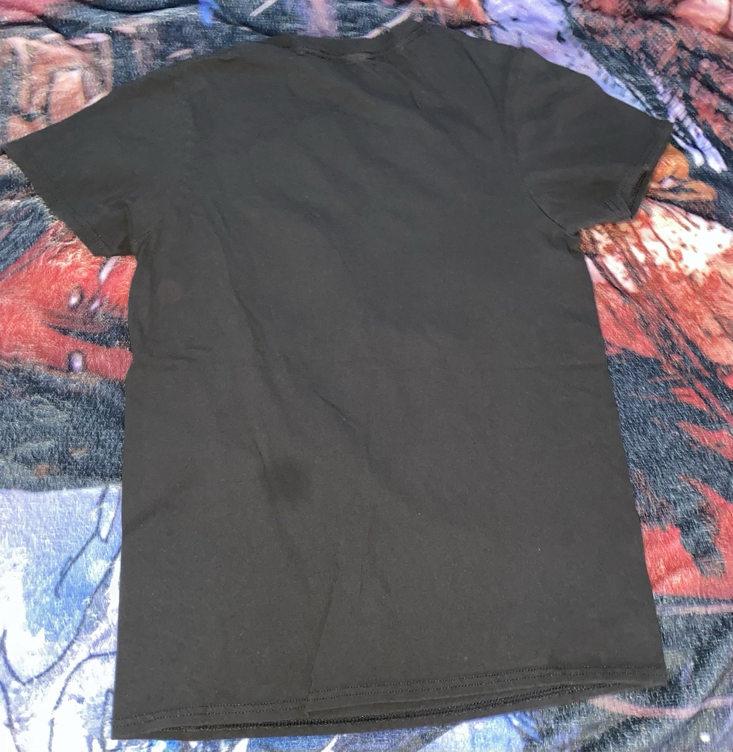 Vintage Street Fighter Mens Tank Top Shirt Small Black Graphic  Crew