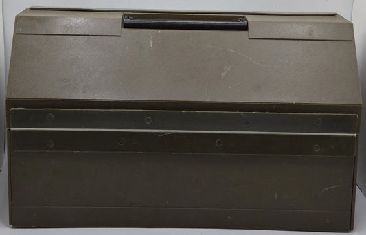 1988 Vtg Micro Machines Military Tool Box Playset