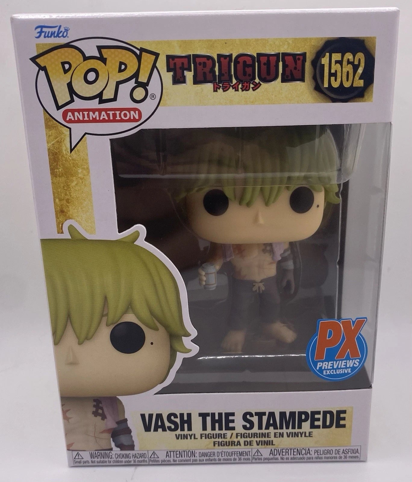 Funko Pop! Vinyl: Trigun - Vash the Stampede - Diamond Comics (Exclusive) #1562