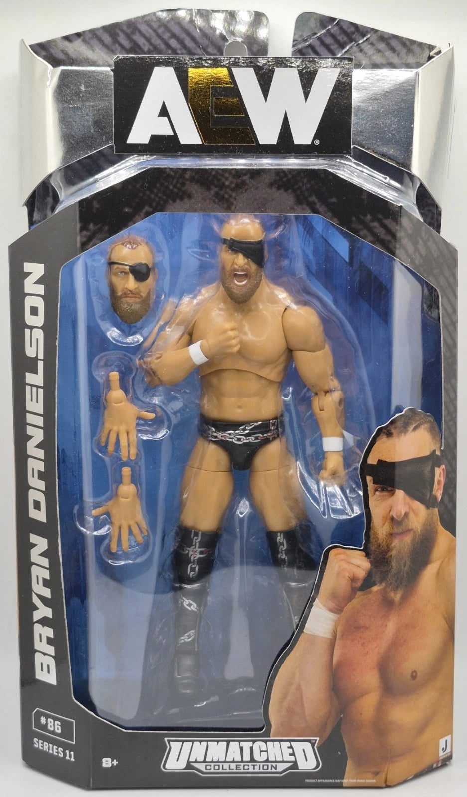 AEW Unmatched Collection Bryan Danielson 6” Action Figure #86 Series 11 Jazwares