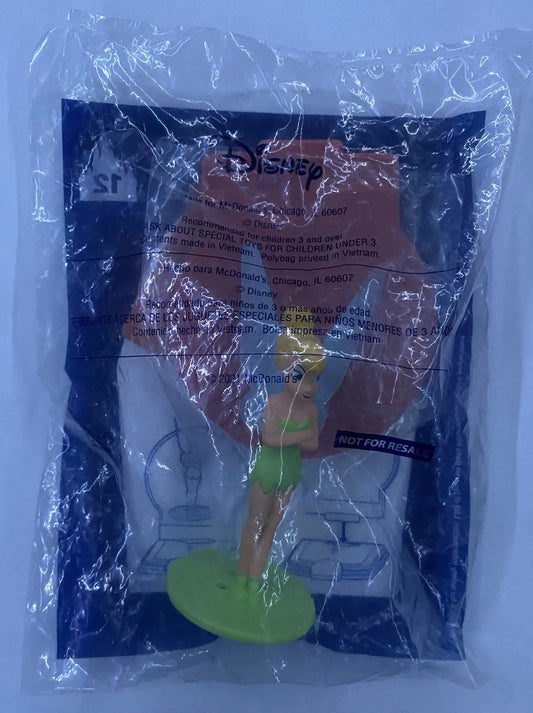 NEW TINKER BELL McDonald’s HAPPY MEAL WALT DISNEY WORLD 50th Anniversary  Toy 