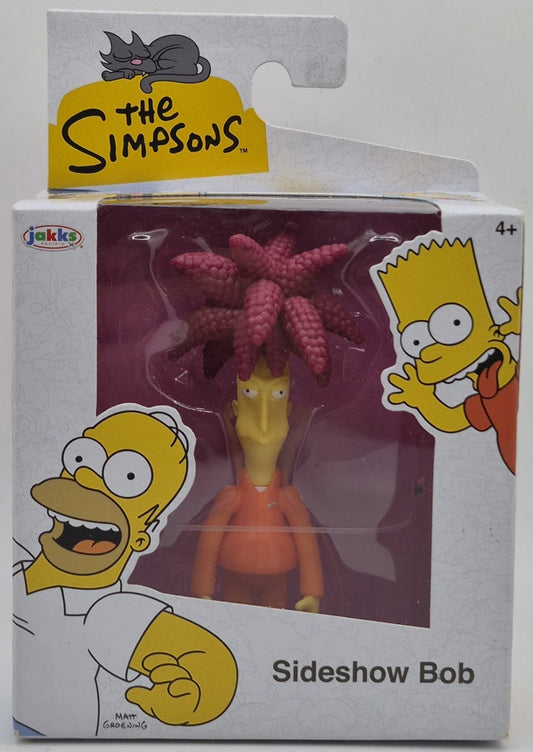 THE SIMPSON'S 2024 ACTION FIGURE, JAKKS PACIFIC (SIDESHOW BOB) New! In Box