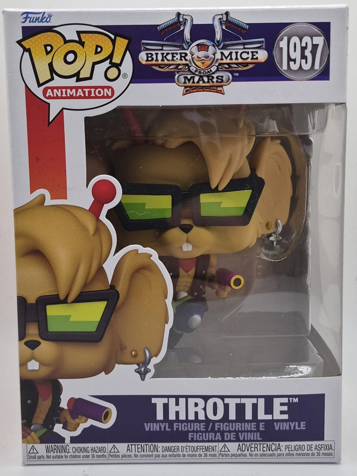Funko Pop! Vinyl: Biker Mice from Mars - Throttle #1937