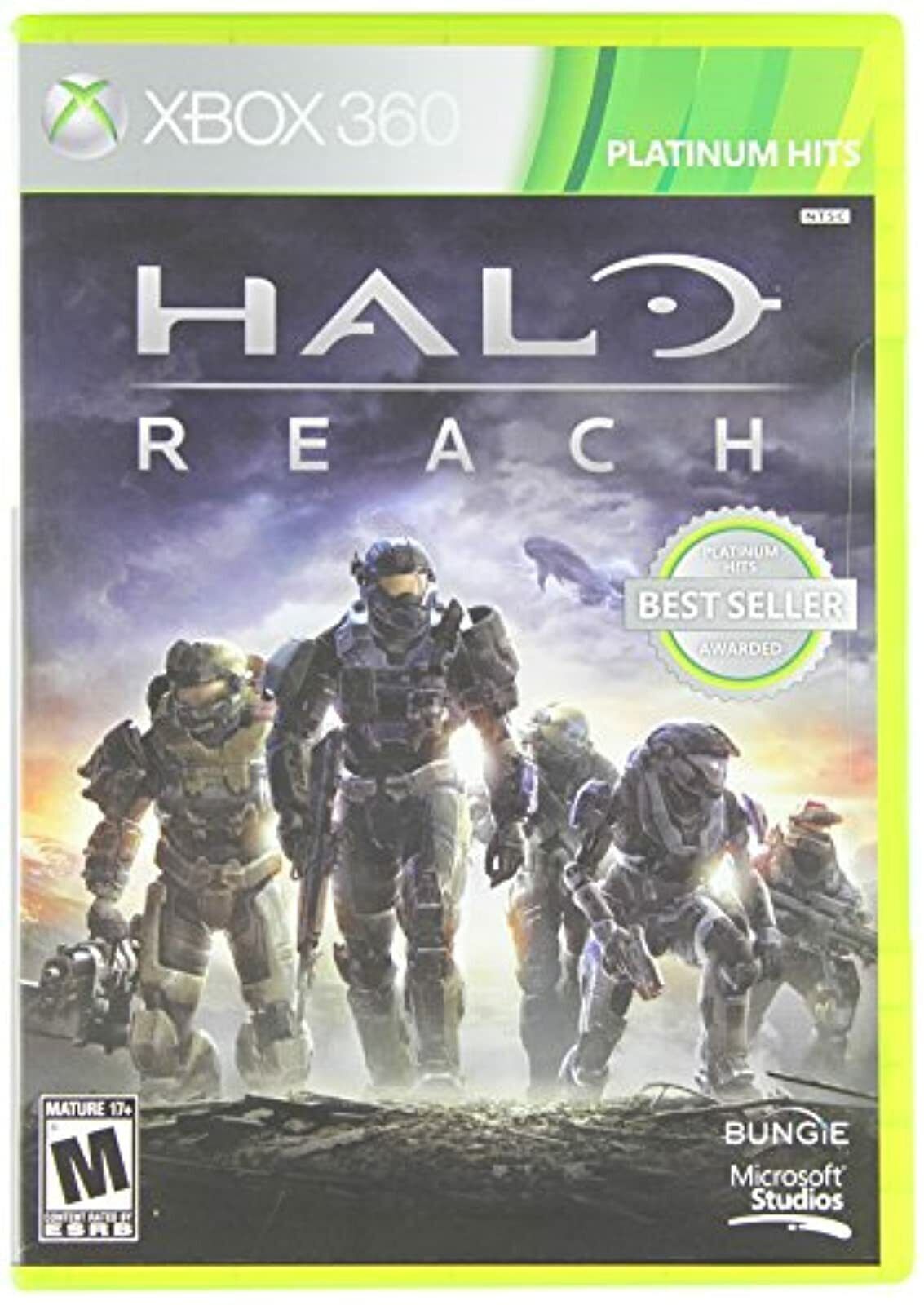 Halo Reach (Xbox 360, 2010) Loose disc Only ( Tested It Works!)