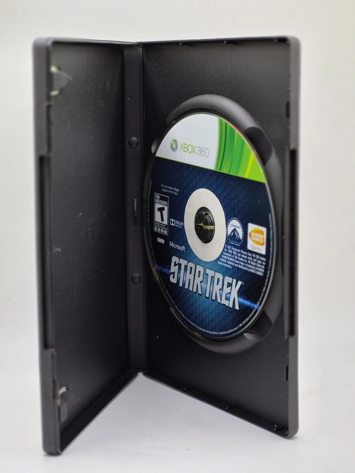 Star Trek (Microsoft Xbox 360, 2013)(TESTED WORKS)