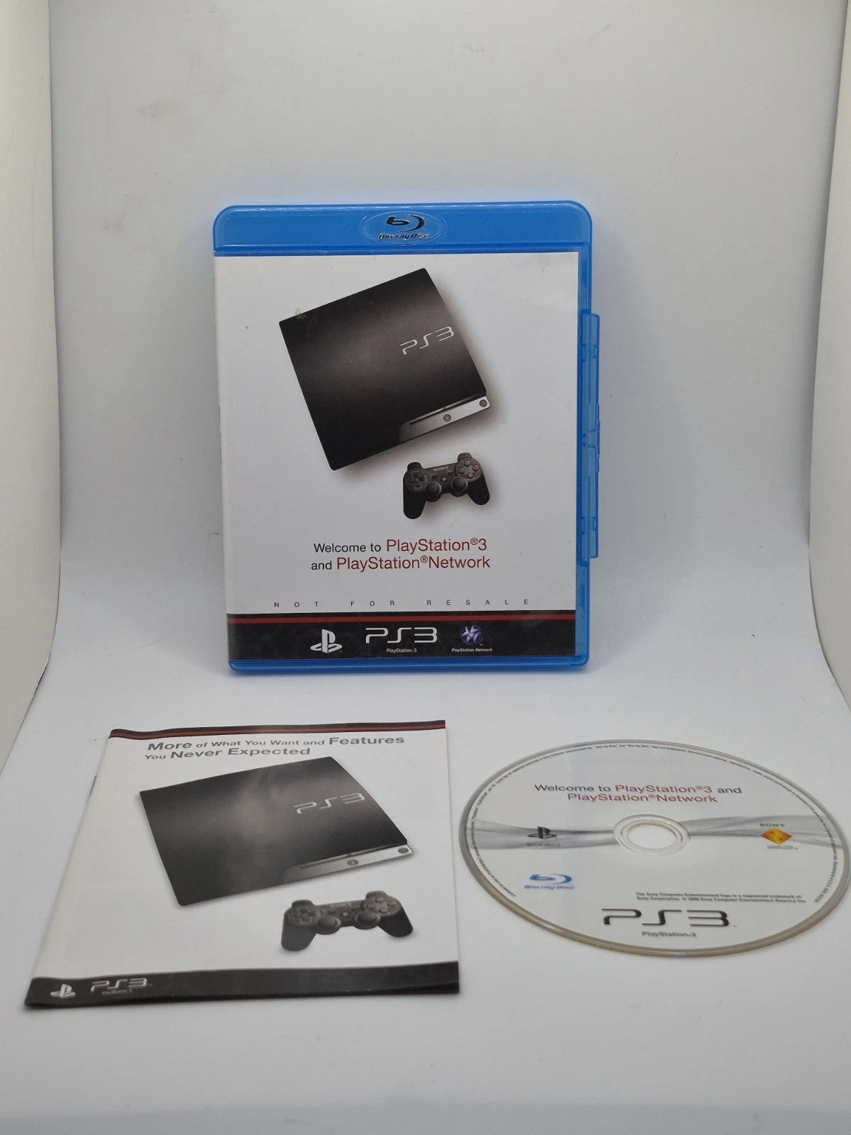 PS3 Blu-Ray Welcome to PlayStation 3 PlayStation Network Disc