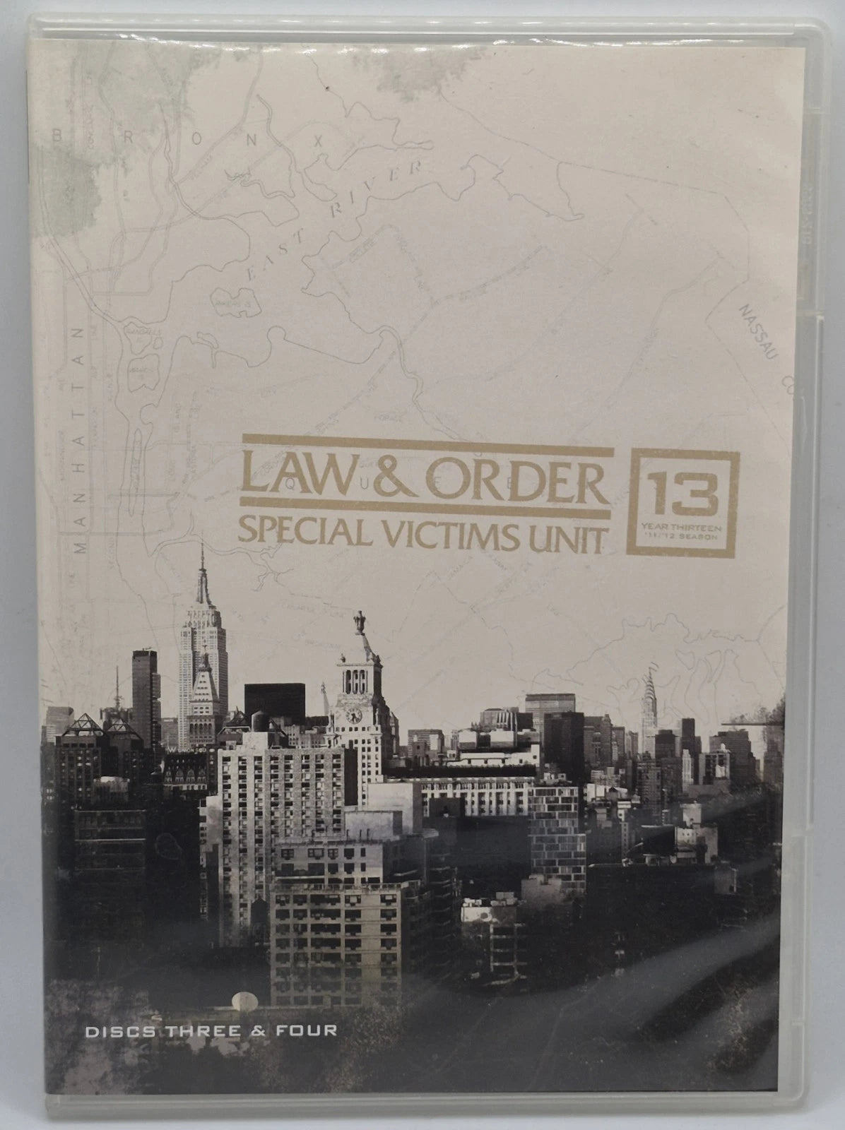 Law & Order: Special Victims Unit: Year Thirteen (DVD, 2011) ONLY DISC #3 & 4 !