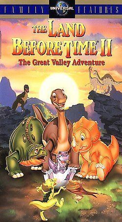 The Land Before Time II: The Great Valley Adventure (VHS, 1994, Clamshell)
