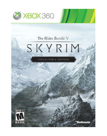 The Elder Scrolls V: Skyrim (Microsoft Xbox 360, 2011)(tested)