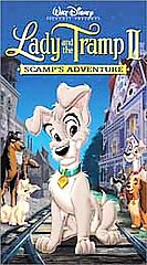 Lady and the Tramp II: Scamps Adventure (VHS, 2001)