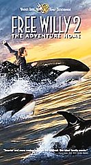 Free Willy 2: The Adventure Home (VHS, 1995, Clam Shell)