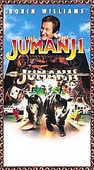 Jumanji (VHS, 1996, With Clam Shell Case)