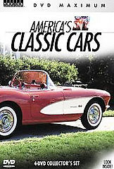 Americas Classic Cars (DVD, 2006, 4-Disc Set)